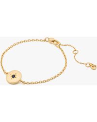 Kate Spade - Kate Spade The Color Spark Collection Fearless Medallion Bracelet - Lyst