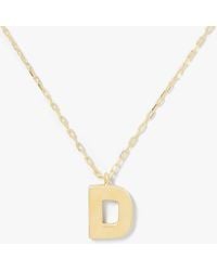 Kate Spade - Kate Spade Fine Love Letter D Initial Pendant - Lyst