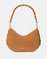 Kate Spade - Kate Spade Liv Suede Convertible Shoulder Bag - Lyst