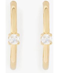 Kate Spade - Little Luxuries Hoops - Lyst