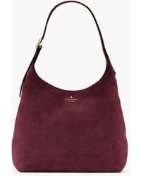 Kate Spade - 454 Schultertasche Aus Wildleder, Groß - Lyst