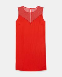 Kate Spade - Scallop Shift Dress - Lyst