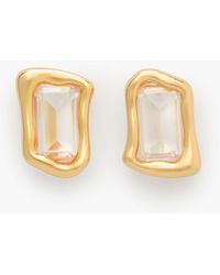 Kate Spade - Molten Glass Statement Studs - Lyst