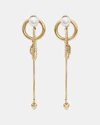 Kate Spade - Chain Reaction Front Back Studs - Lyst
