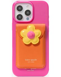 Kate Spade - Floral Wallet Iphone 16 Pro Max Case - Lyst