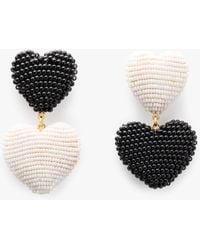 Kate Spade - Heart You Beaded Double Drop Earrings - Lyst
