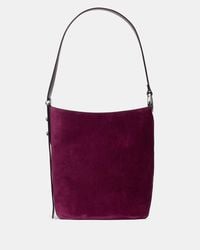 Kate Spade - Halo Suede Bucket Bag - Lyst