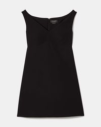 Kate Spade - V-Neck Mini Dress - Lyst