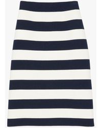 Kate Spade - Awning Stripe Pencil Skirt - Lyst