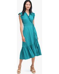 coast lola three tone pleated dress