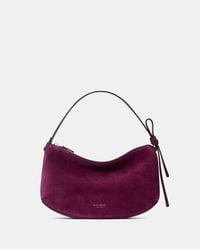 Kate Spade - Loop Suede Shoulder Bag - Lyst