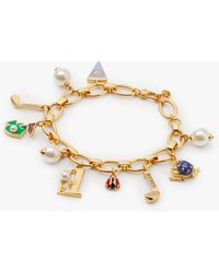 Kate Spade - Hole In One Statement-Armband mit Anhänger - Lyst