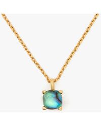 Kate Spade - Little Luxuries 6Mm Square Pendant - Lyst