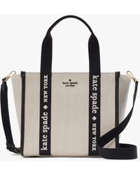 Kate Spade - Kip Tote Bag Aus Canvas, Klein - Lyst