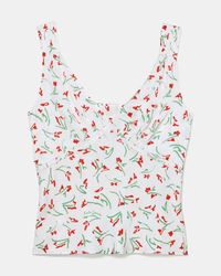 Kate Spade - Vibrant Buds Slip Tank - Lyst