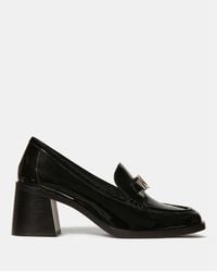 Kate Spade - Deco Bow Heeled Loafer - Lyst