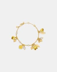 Kate Spade - Golden Bloom Bracelet - Lyst