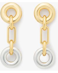 Kate Spade - Interlock Linear Earrings - Lyst