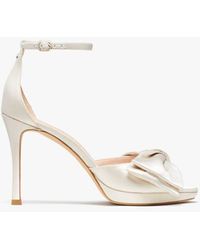 Kate Spade - Bridal Bow Sandals - Lyst