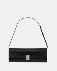 Kate Spade - Deco Glazed Leather Soft Mini Shoulder - Lyst