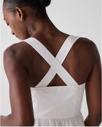 Kate Spade - Cross-Back Peplum Top - Lyst
