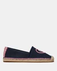 Kate Spade - Gwen Heart Spade Espadrille Flat - Lyst