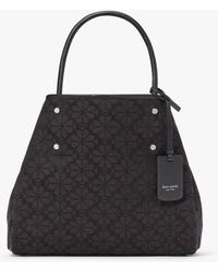Kate Spade - Spade Flower Jacquard Medium Everything Tote - Lyst