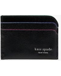 Kate Spade - Devin Glitter Edge Cardholder - Lyst