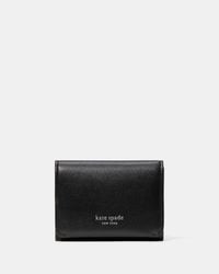 Kate Spade - Kate Spade Halo Card Case Trifold Wallet - Lyst