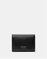Kate Spade - Halo Card Case Trifold Wallet - Lyst