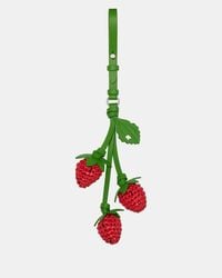 Kate Spade - Charmed Strawberry Crochet Bag Charm - Lyst