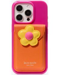 Kate Spade - Floral Wallet Iphone 16 Pro Case - Lyst