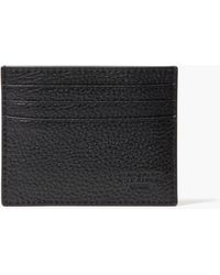 men's classic petit piqué six card wallet