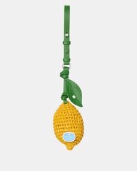 Kate Spade - Kate Spade Charmed Lemon Crochet Bag Charm - Lyst