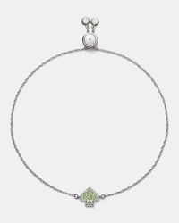 Kate Spade - Kate Spade Everyday Spade Pave Slider Bracelet - Lyst
