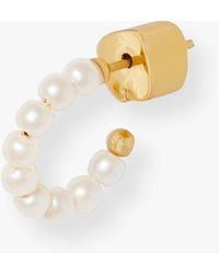 Kate Spade - Precious Pansy Drop Earrings - Lyst