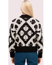 Kate Spade Cotton Pom Sweater in Cream 