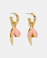 Kate Spade - Golden Bloom Drop Earrings - Lyst