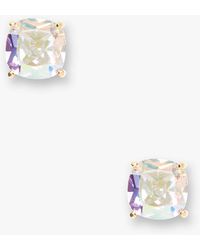 Kate Spade - Kate Spade Earrings Mini Small Square Studs - Lyst