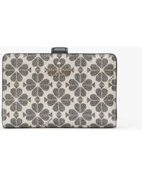 Kate Spade - Kate Spade Spade Flower Medium Bifold Wallet - Lyst