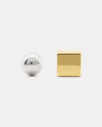 Kate Spade - Geo Pop Asymmetrical Studs - Lyst