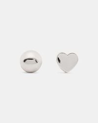 Kate Spade - Kate Spade Geo Pop Front Back Stud Earring - Lyst