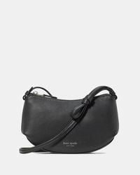 Kate Spade - Loop Pebbled Leather Crossbody - Lyst