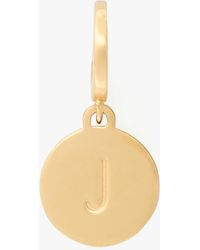 Kate Spade - Initial Mini Charm - Lyst