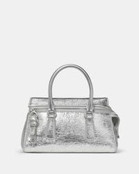 Kate Spade - Bond Crinkle Metallic Leather Mini Bag - Lyst