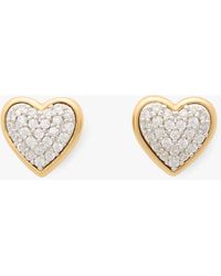Kate Spade - With All My Heart Pavé Studs - Lyst