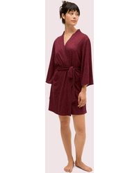 Kate Spade Goodnight Robe - Red