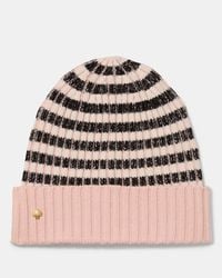 Kate Spade - Kate Spade Stripe Rib Scarf - Lyst