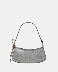 Kate Spade - Loop Metallic Dot Suede Mini Bag - Lyst