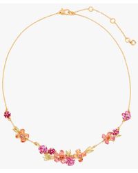 Kate Spade - Paradise Floral Necklace - Lyst